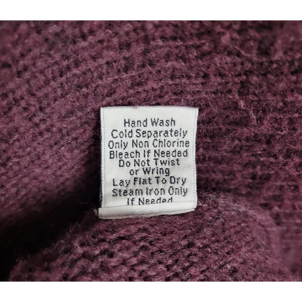 Cabi Red Sweater Tunic Mini Short Sleeves Crewneck Dress Size XL - Picture 5 of 7